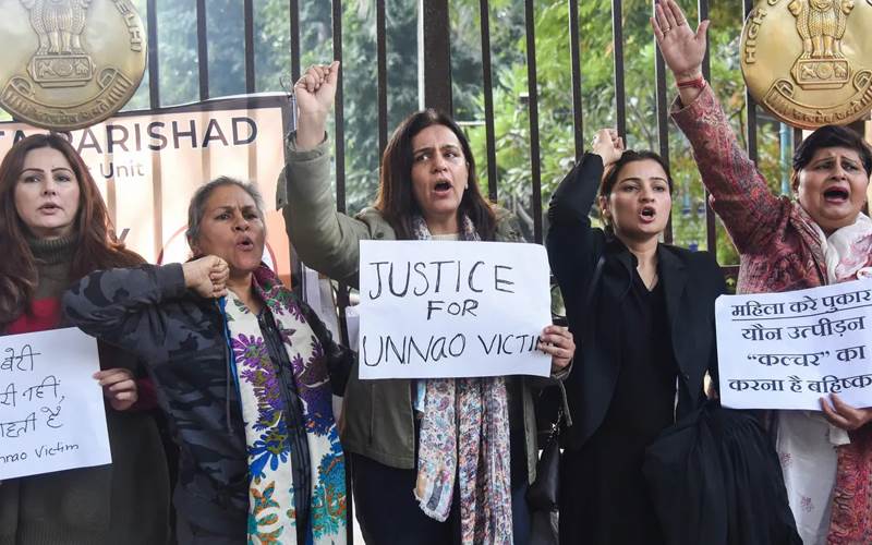 اناؤ عصمت دری متاثرہ نے دہلی کے وزیر اعلی سے سیکورٹی کی اپیل کی 